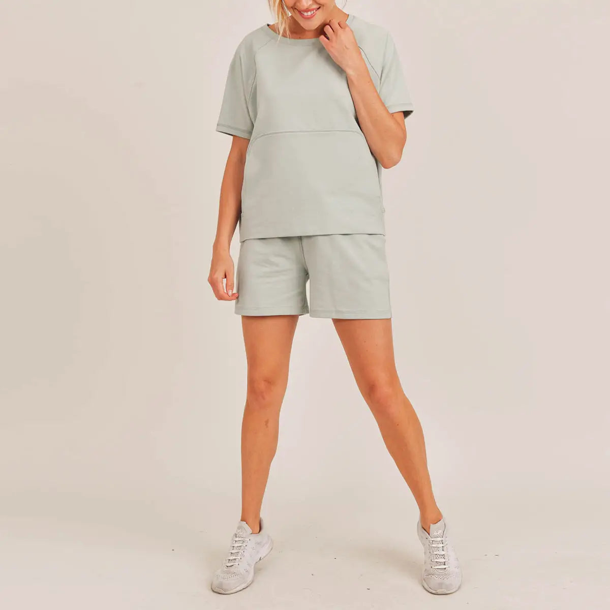 Boxy Top & Shorts Set